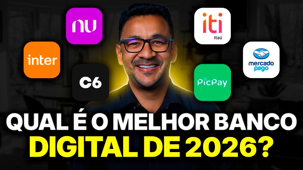QUAL &Eacute; O MELHOR BANCO DIGITAL DO BRASIL EM 2025? [Ranking Atualizado + Como Aumentar Seu Limite]