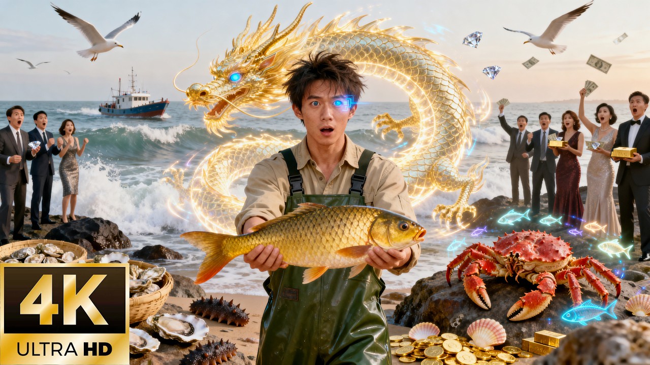 【NEW】Betrayed by Family and Ex,He Unlocks a Fish Farm System and Gets Rich with Golden Carps!#movie