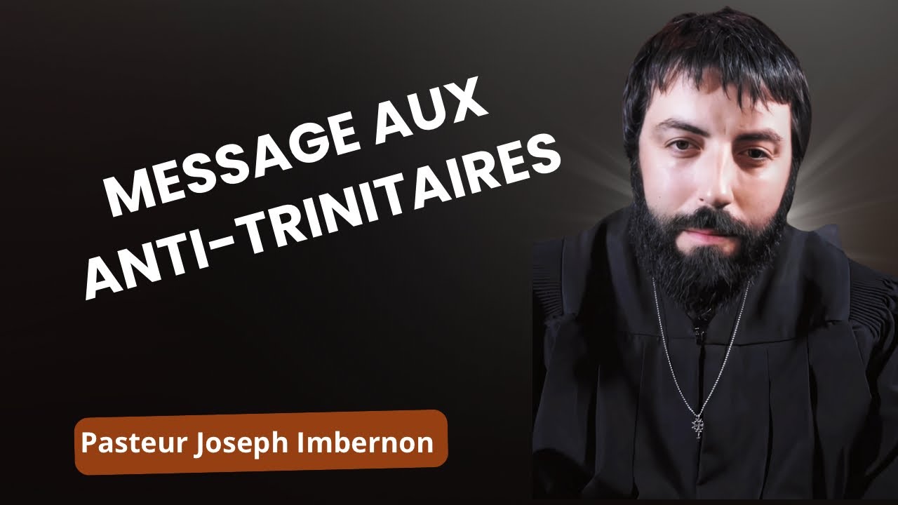 Message aux anti-trinitaires : regardez simplement comment Dieu agit dans la Bible !