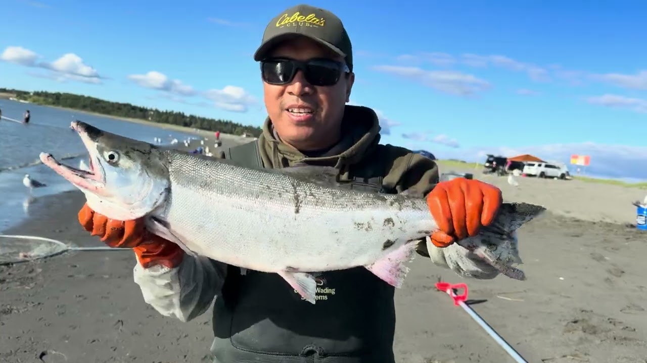 Alaska Dipnetting @ Kasilof Beach  #alaska #fishing #dipnetting