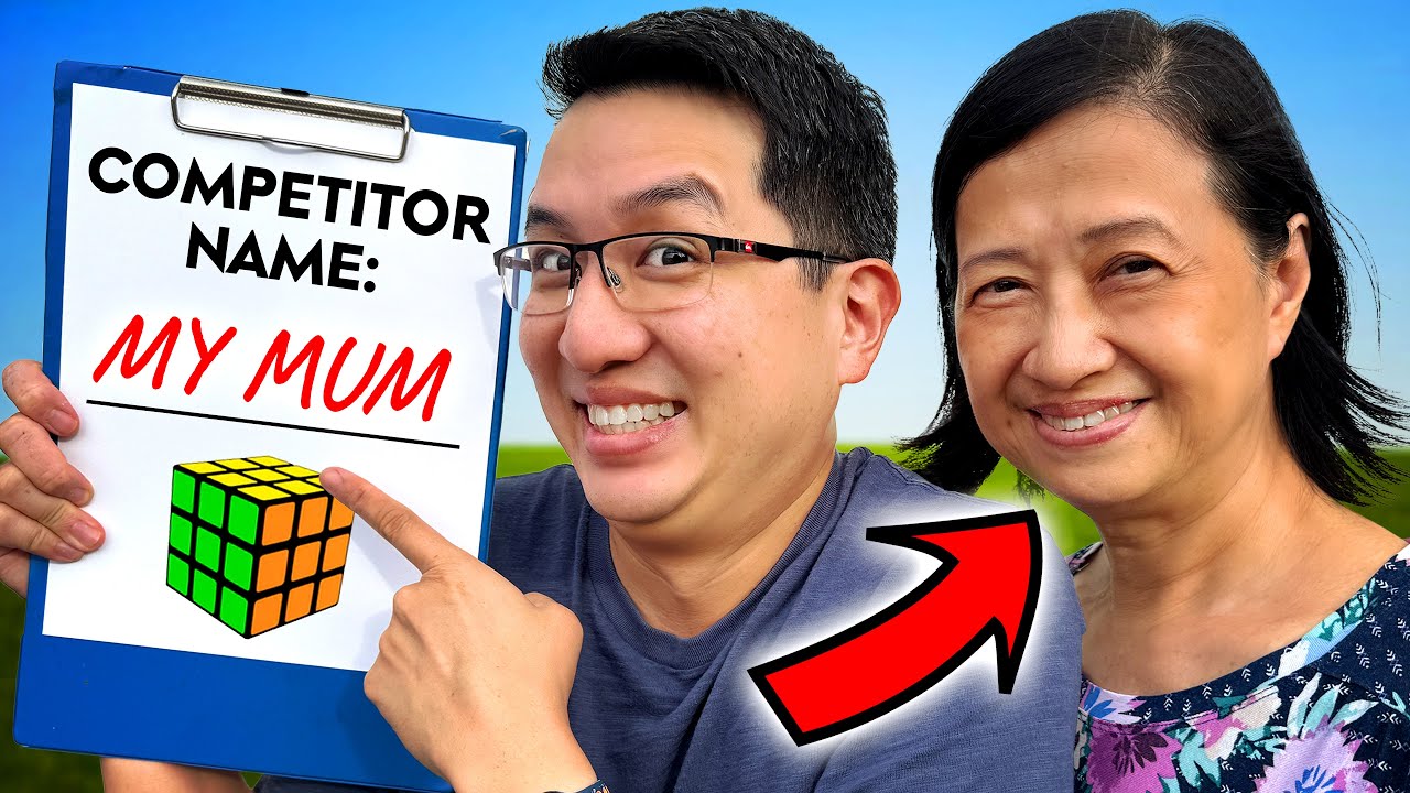 I Secretly Entered My Mum In A Rubik's Cube COMPETITION