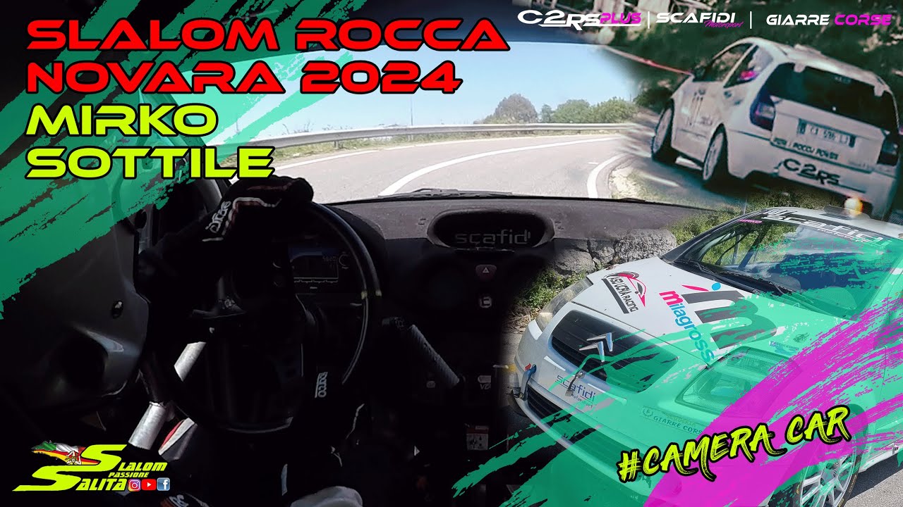 SLALOM NOVARA DI SICILIA 2024 // CITROEN C2 RS PLUS 1600 // CAMERA CAR ACTION