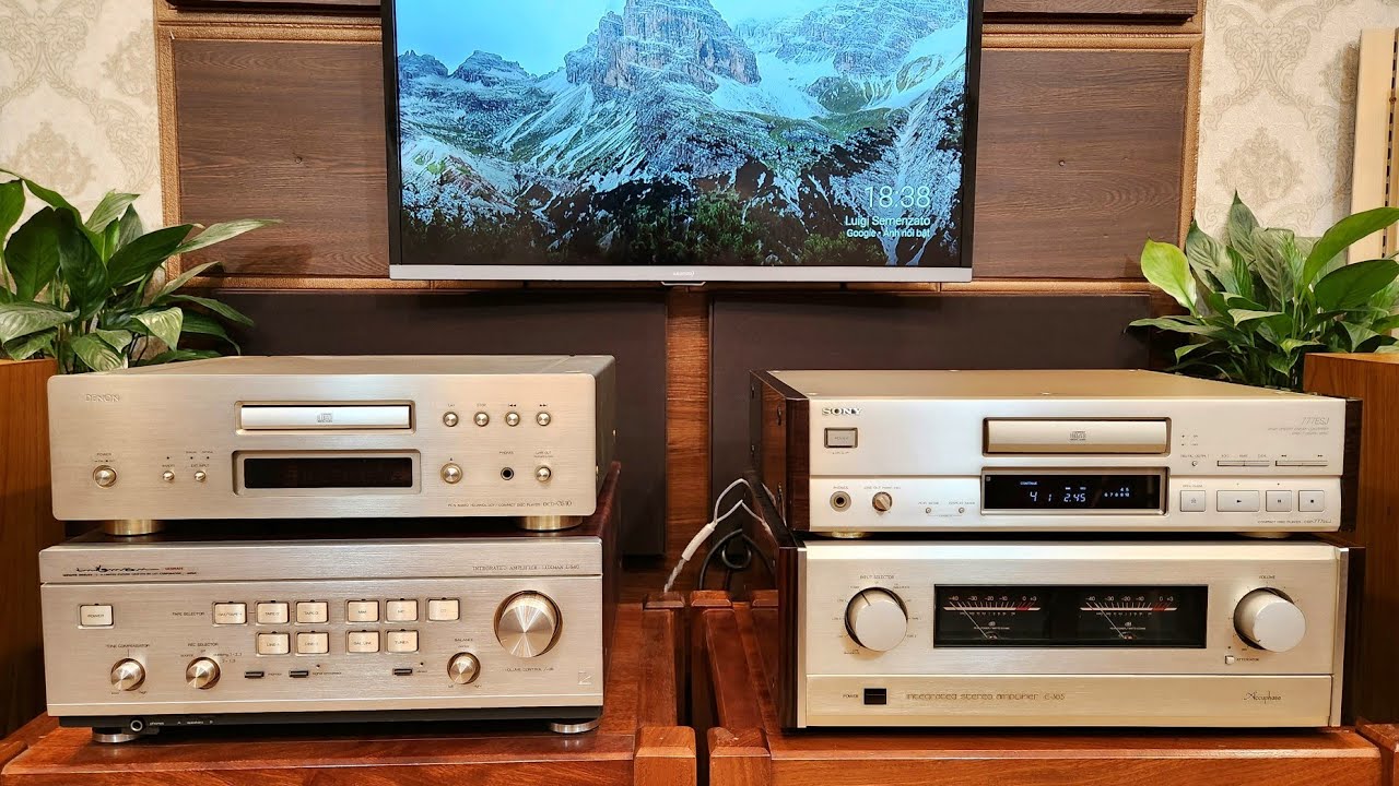 2 combo nghe nhạc cực chất mời các bác luxman l540 - acuphase e305 - sony denon  086.86.86 936