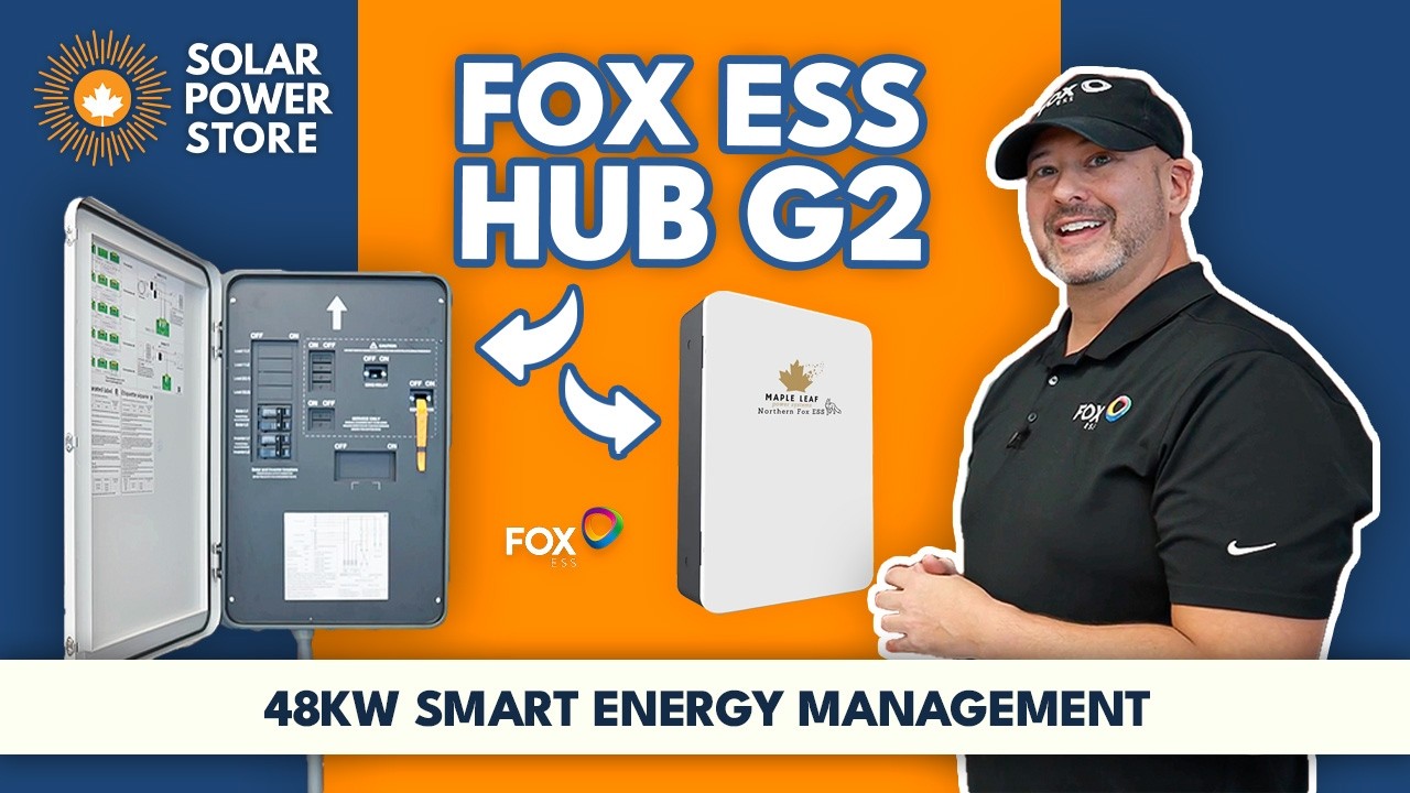 Smart Energy Management Solution for Canadian Homes | Fox ESS Hub G2 | Solar Power Store Canada