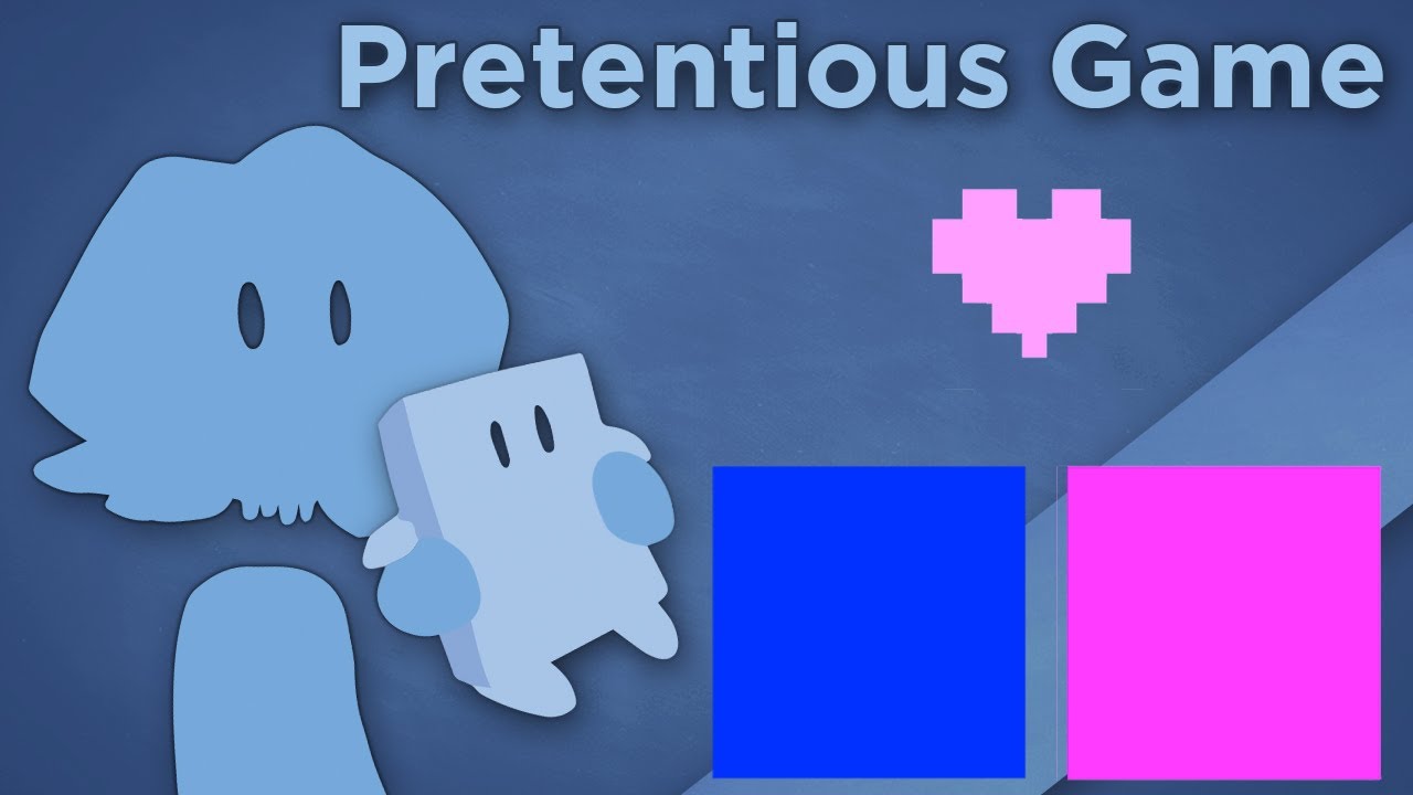 James Recommends - Pretentious Game - Minimalist Puzzle-Platformer