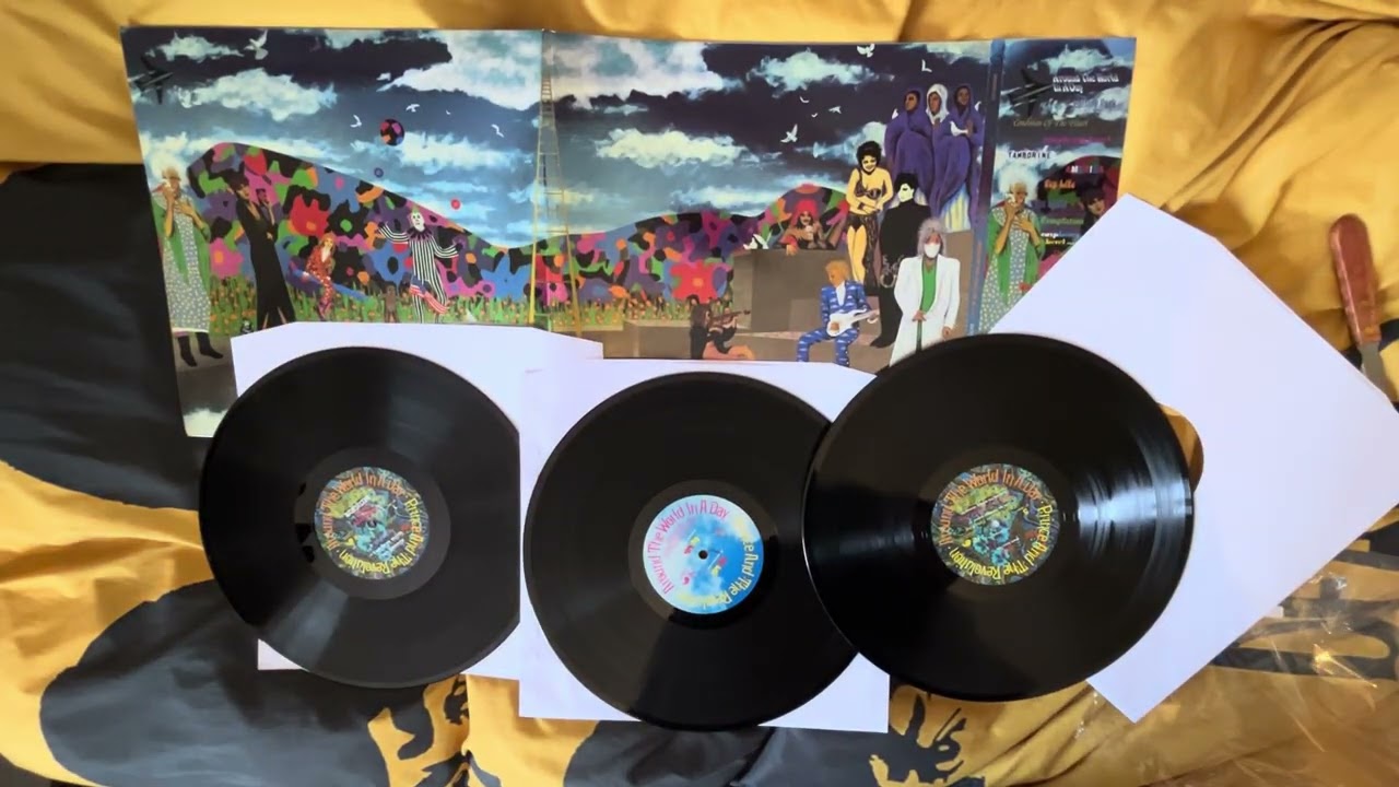 Prince and the Revolution Around The World In A Day Deluxe Vinyl & CD Unbox