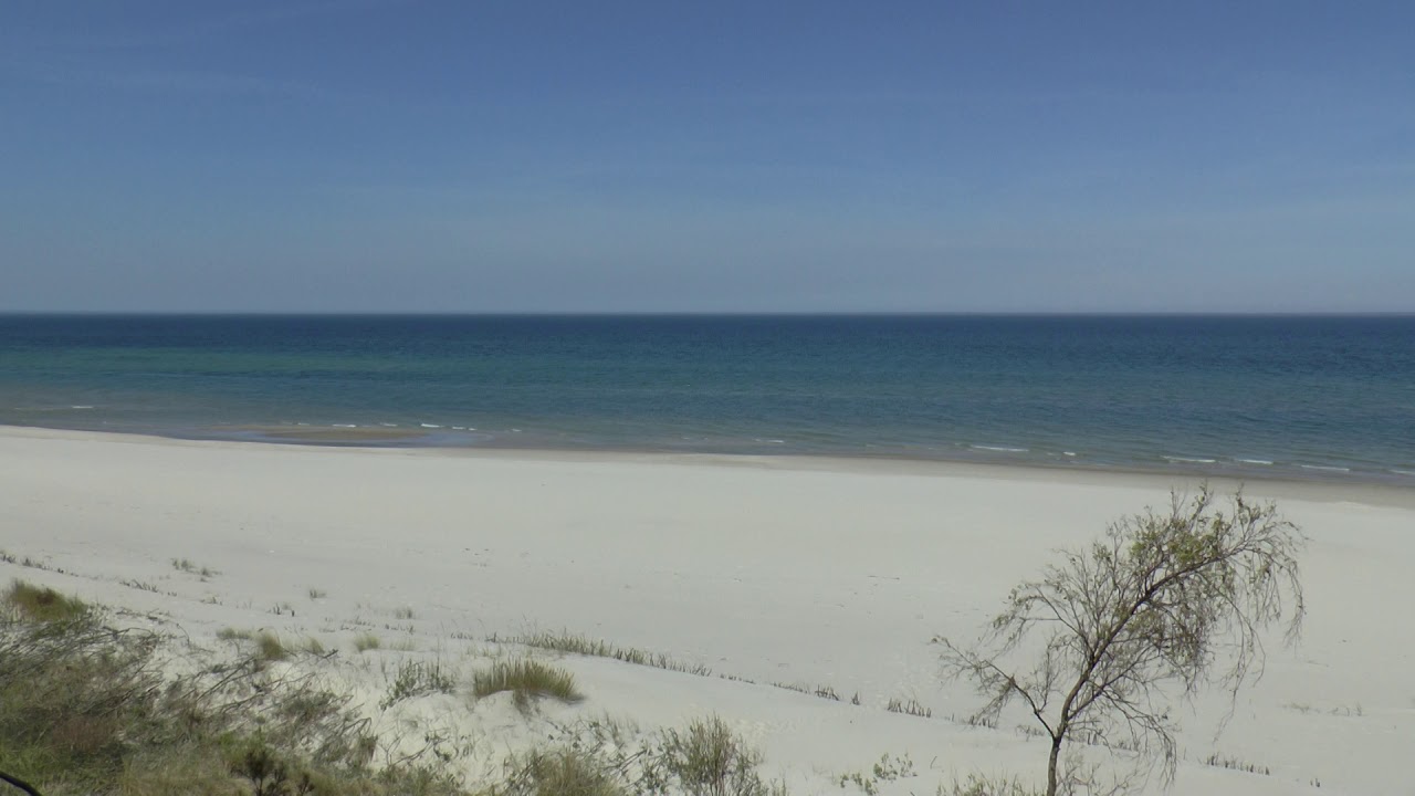 A VIEW OF THE BEACH & THE BALTIC SEA FROM DUNE LIBEK WIDOK Z WYDMY LIBEK W MAJU