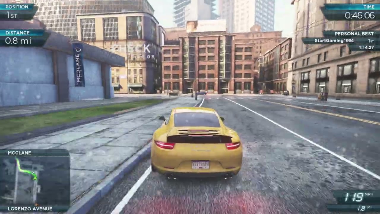 Need for Speed: Most Wanted (2012) - Porsche 911 Carrera S - Keys To The City (2)