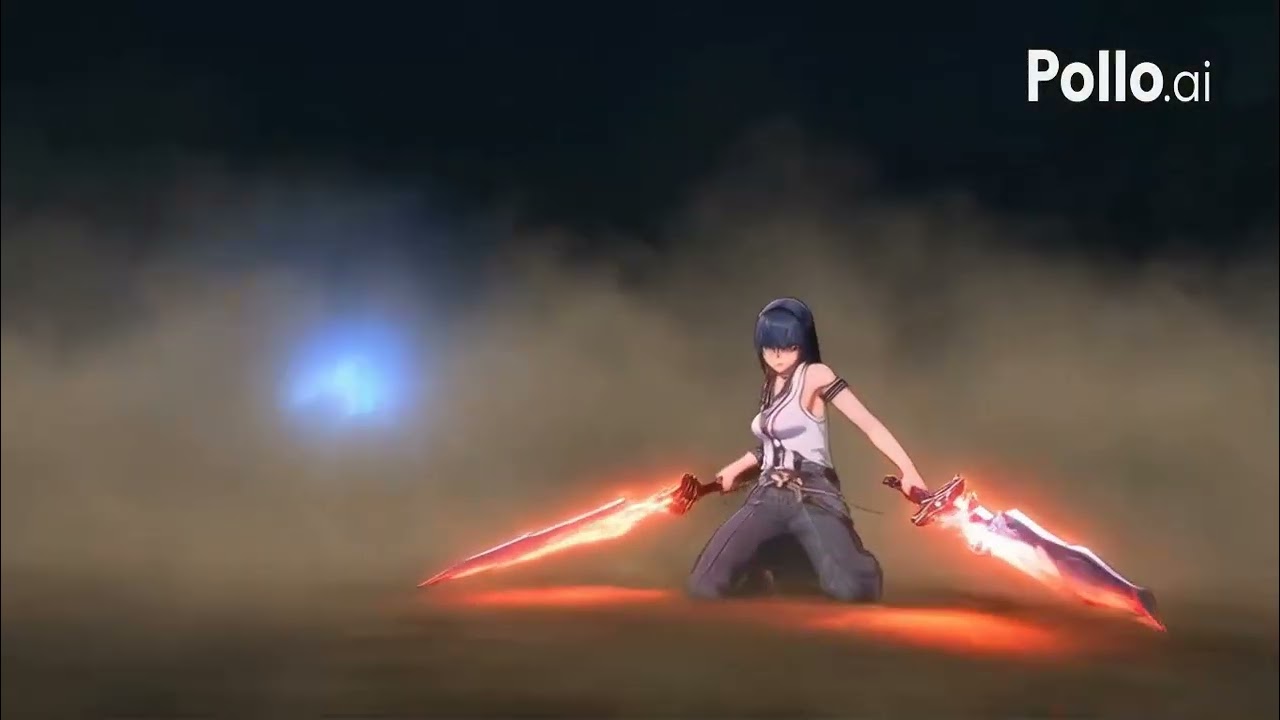 Blue Demon vs Dual Blade Warrior | Solo Leveling Style Anime B#animebattle#sololeveling#animeedit