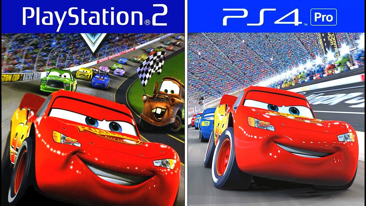 Cars PlayStation Evolution PS2 - PS4 (2006-2017)