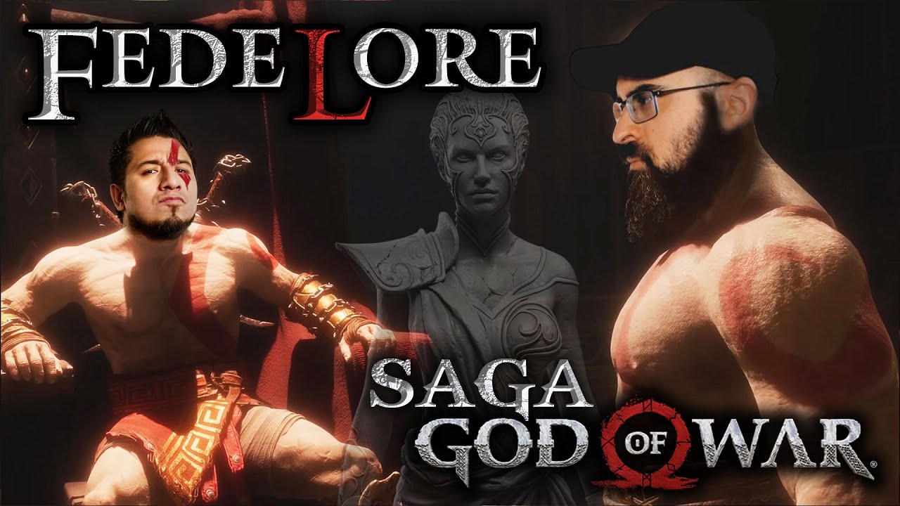 ANALIZAMOS y CRITICAMOS la HISTORIA DE TODA LA SAGA GOD OF WAR en 1 VÍDEO de FEDELOBO