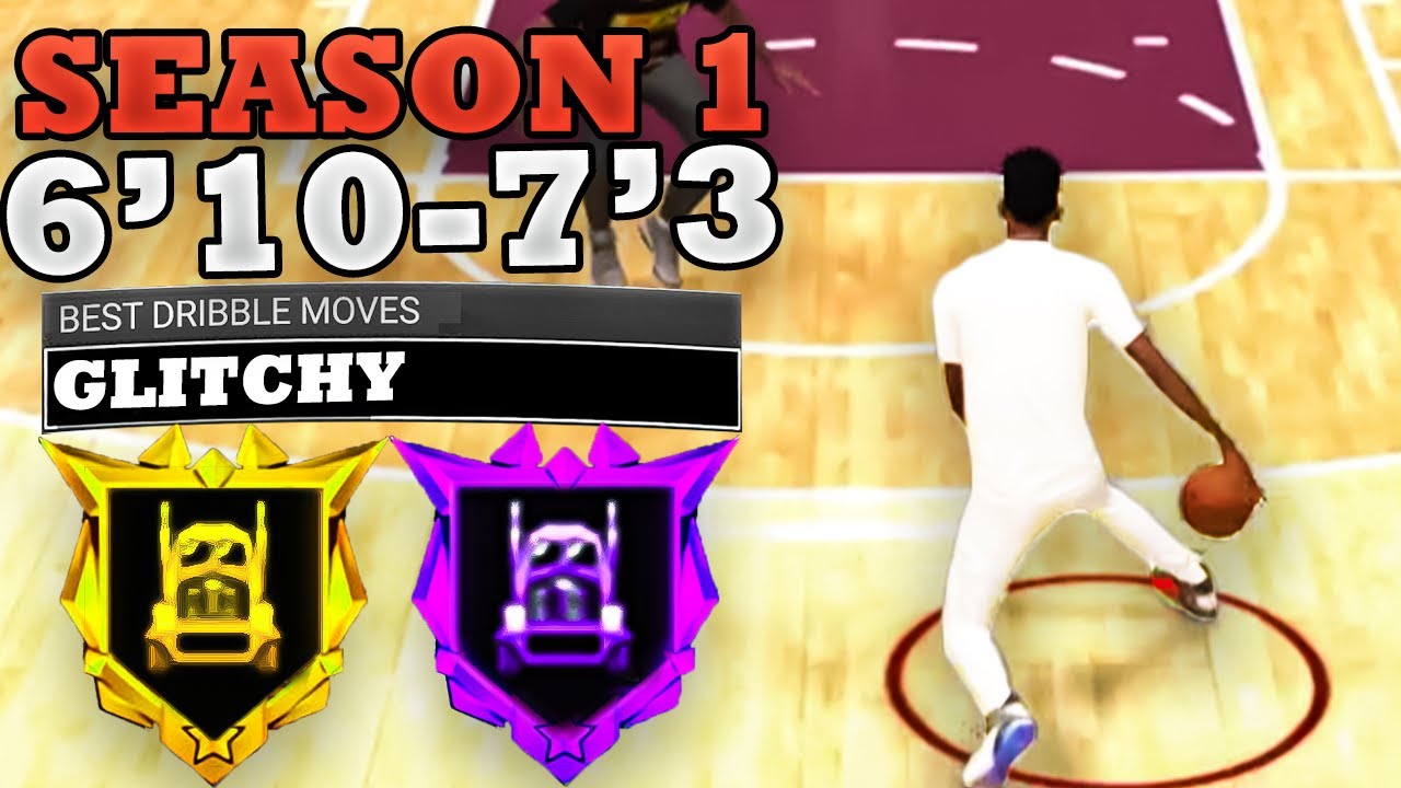 SEASON 1 BEST DRIBBLE MOVES NBA 2K24 For 6'10 To 7'3 Builds! ISO Big NBA 2K24 Animation!