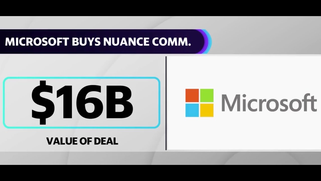Microsoft buys Nuance Communications for $16 billion