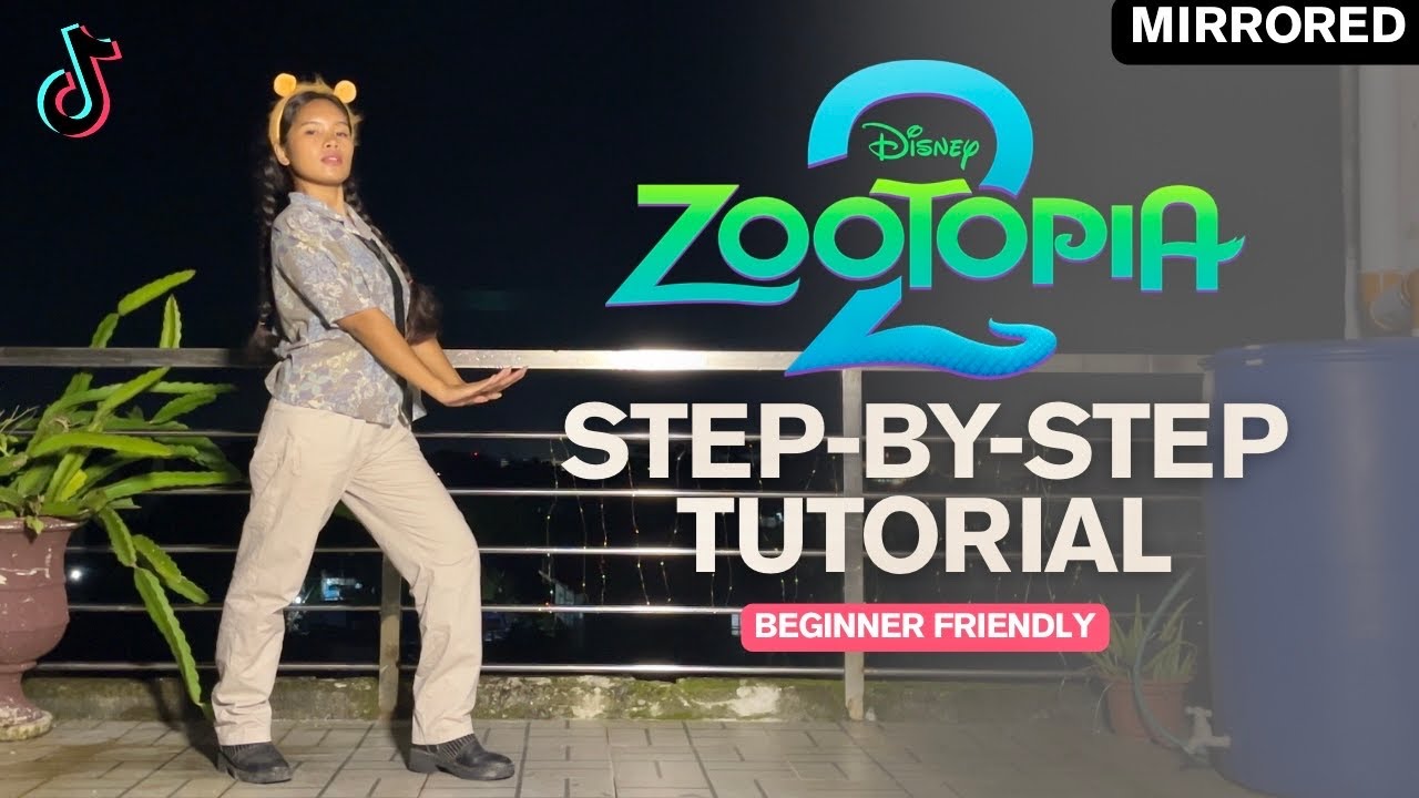 Shakira - ZOO (From Zootopia 2) STEP BY STEP Dance Tutorial (Explained) | Beginner Friendly 