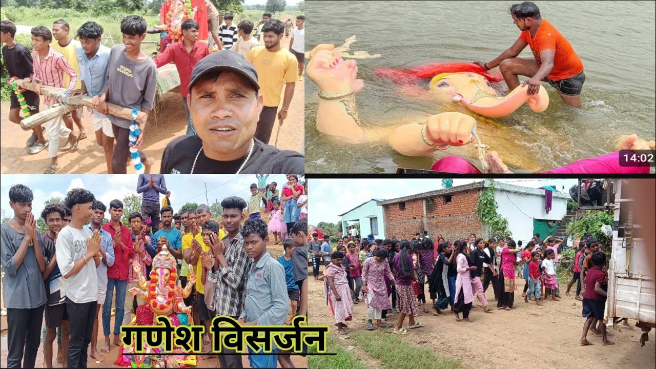 Big Ganesh Visarjan Nimajjanam 2025 | Ganesh Visarjan After Ganesh Chaturthi | Ganesh Immersion 2025