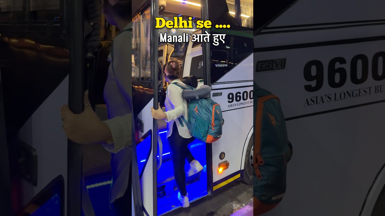 Manali is safe ??? #manali #delhi #travel