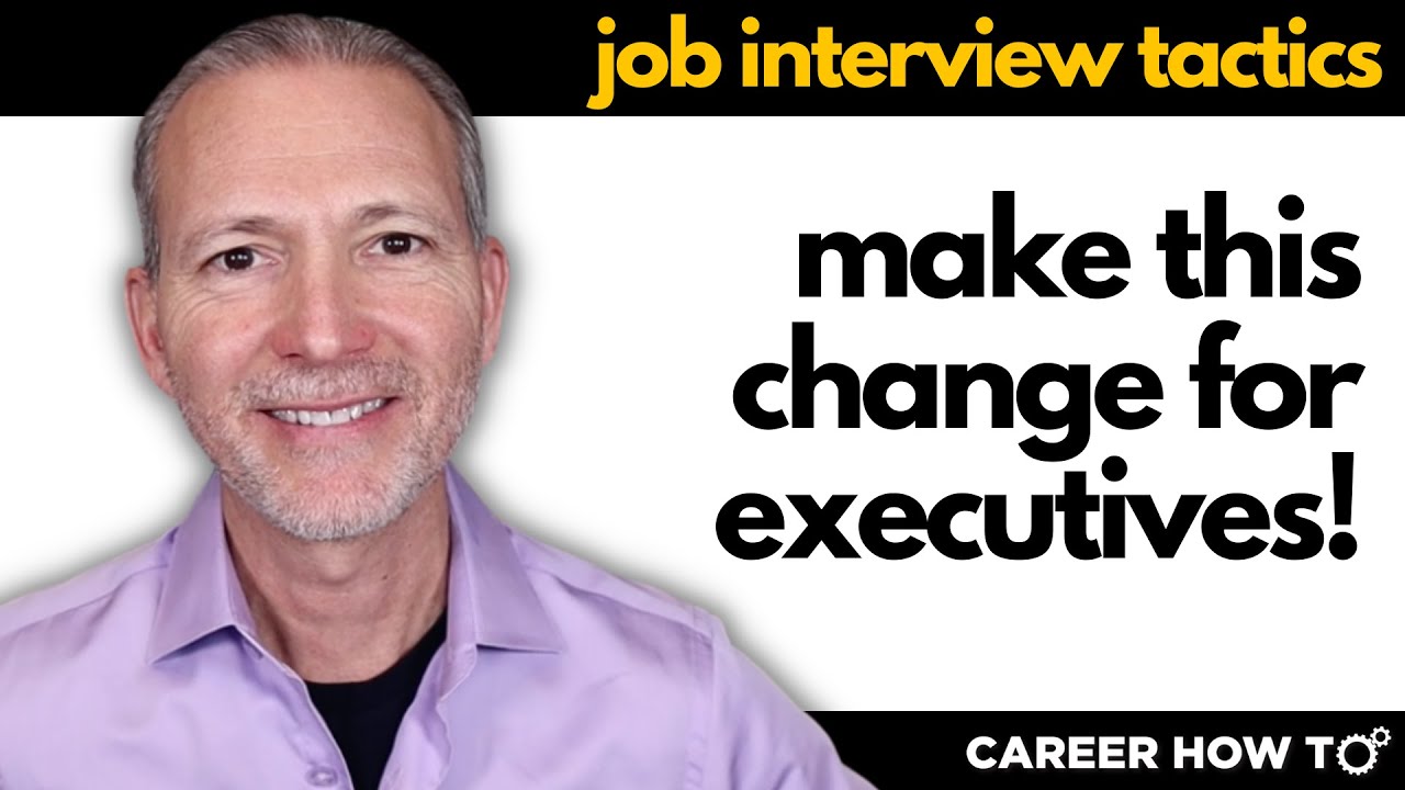 How to Change Your Tactics When Job Interviewing with an Executive