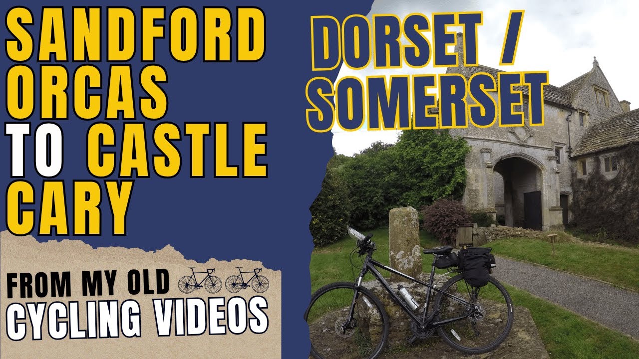 Cycling along beautiful country lanes in Dorset / East Somerset