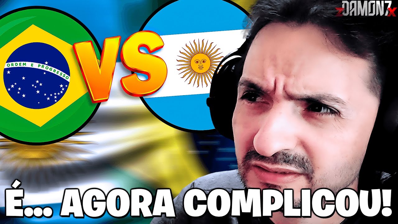 BRASIL VS ARGENTINA: O SUPERCLÁSSICO DAS AMÉRICAS NO MUNDIAL DE DBD! - REACT - Dead by Daylight