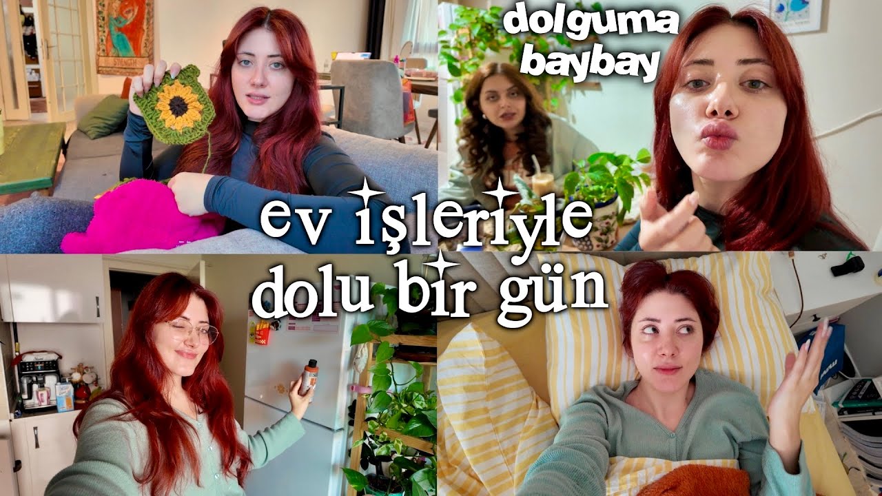 ev moduna döndüm 🏡 biraz dağınık, olsun toplarız ✨
