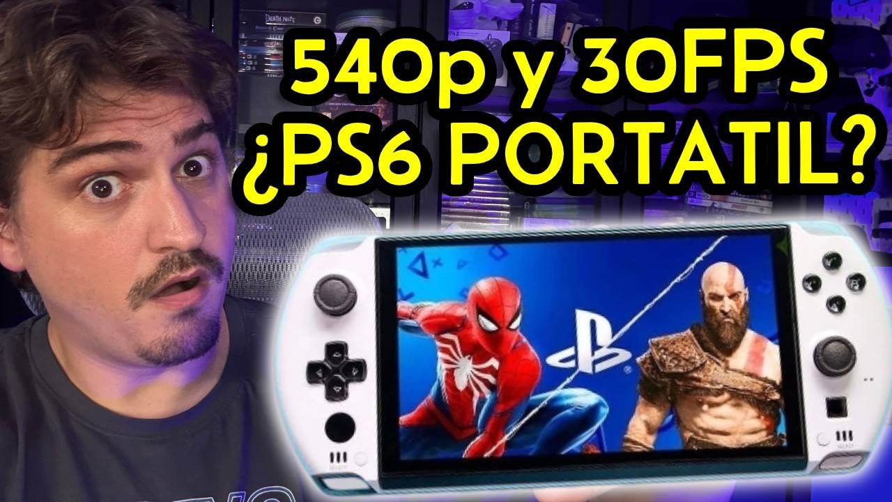 PlayStation 6 PORTATIL: &iquest;+/- 1000&euro; Y 540P Y 30FPS REALES?