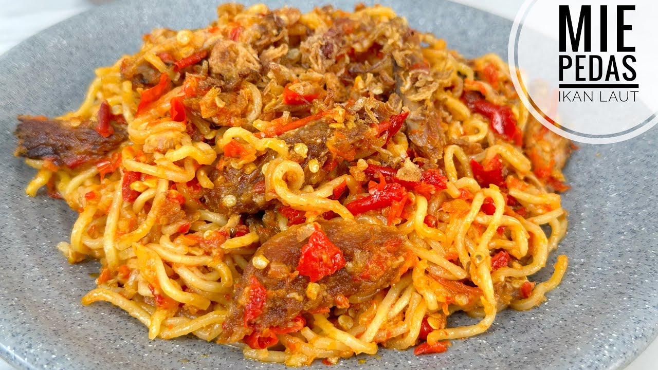 RESEP MIE PEDAS IKAN LAUT ALA IKAN LAUT PEDAS !! WOW MANTUL BANGET RASANYA