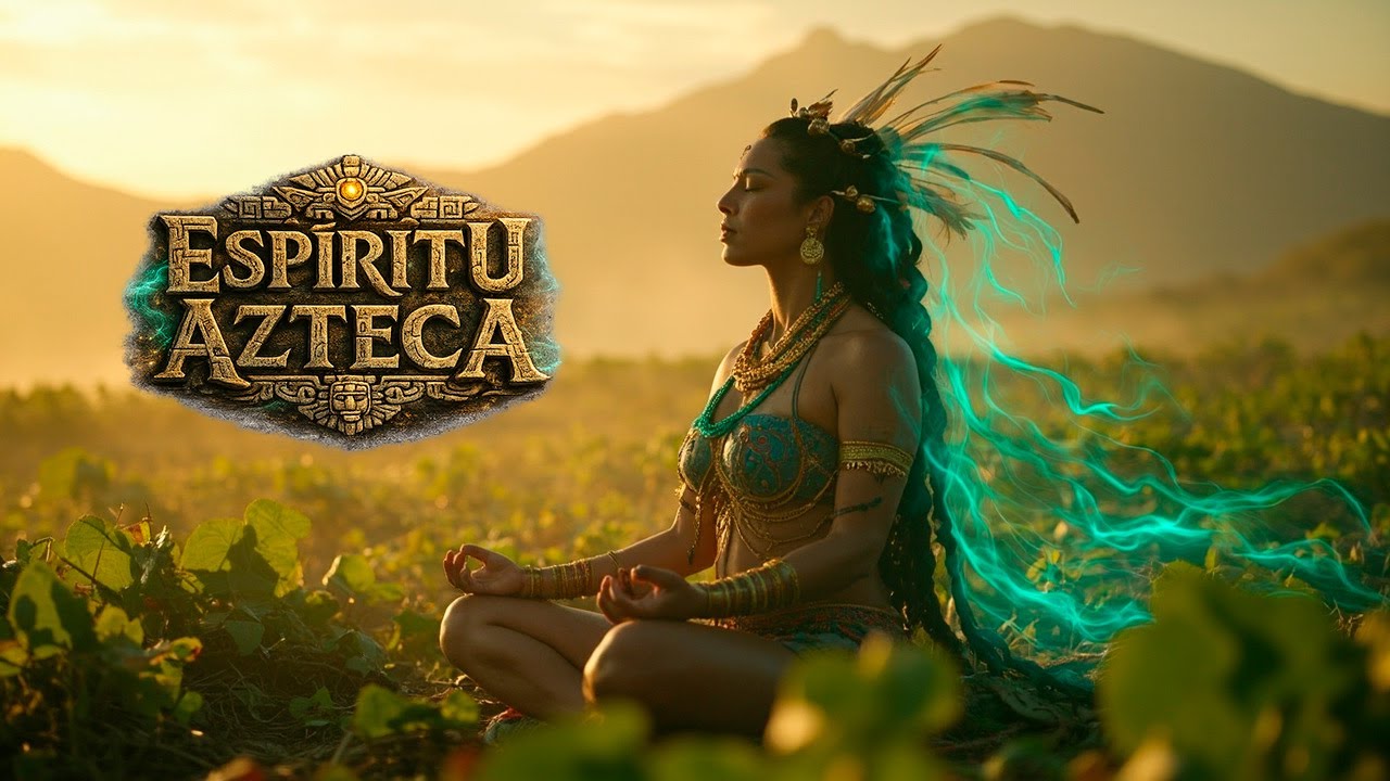 Ritual de Meditación Azteca Ancestral | Ancient Aztec Spiritual Soundscape for Prayer & Inner Calm🌞