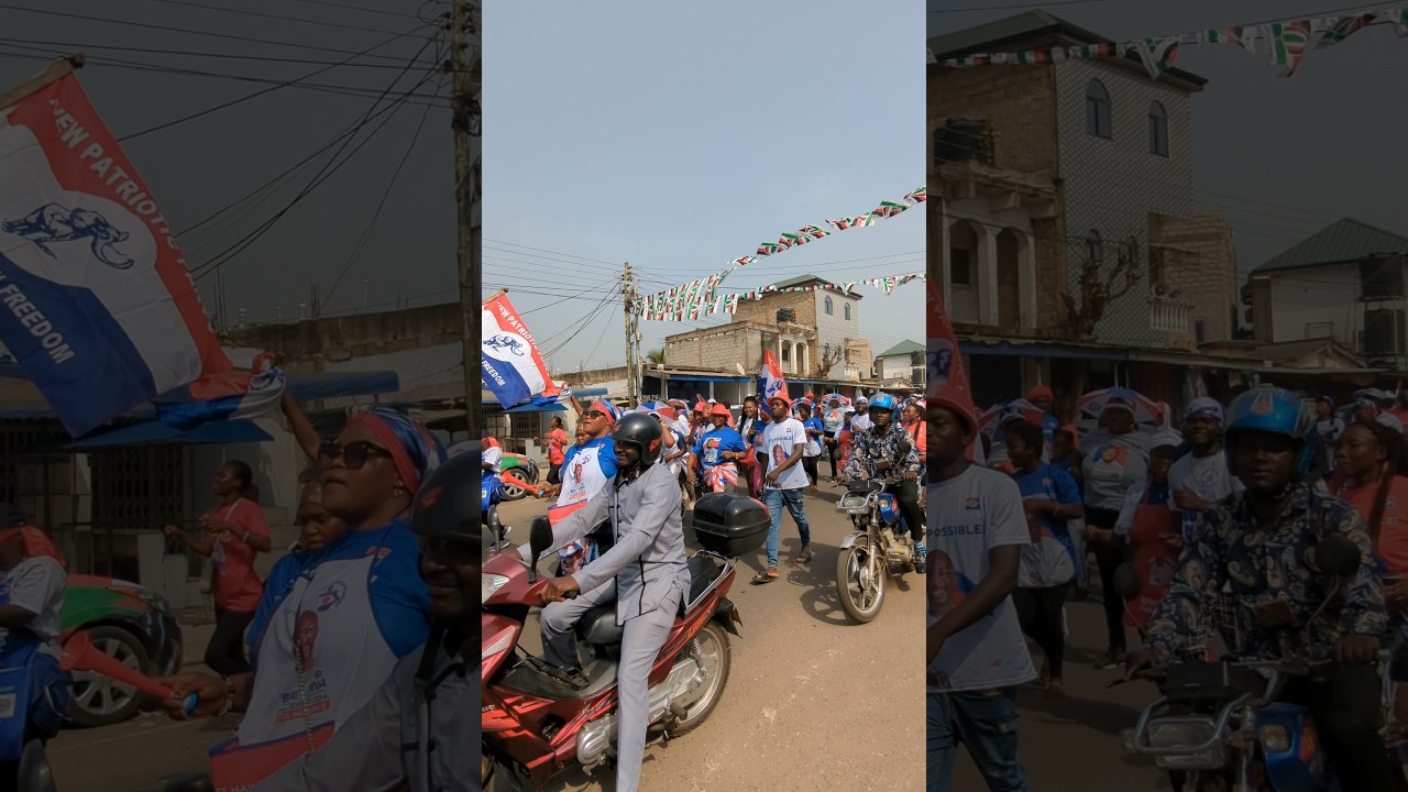 NPP final campaign rally #ghana4k #npp #election2024 #bawumia #bawumia2024 #campaign #viralshort