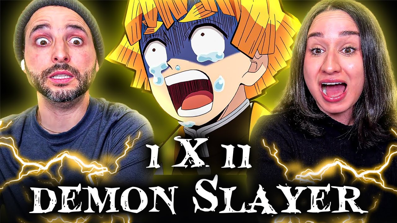 WE’VE NEVER WATCHED ANIME BEFORE! First Time Reaction to Demon Slayer 1x11