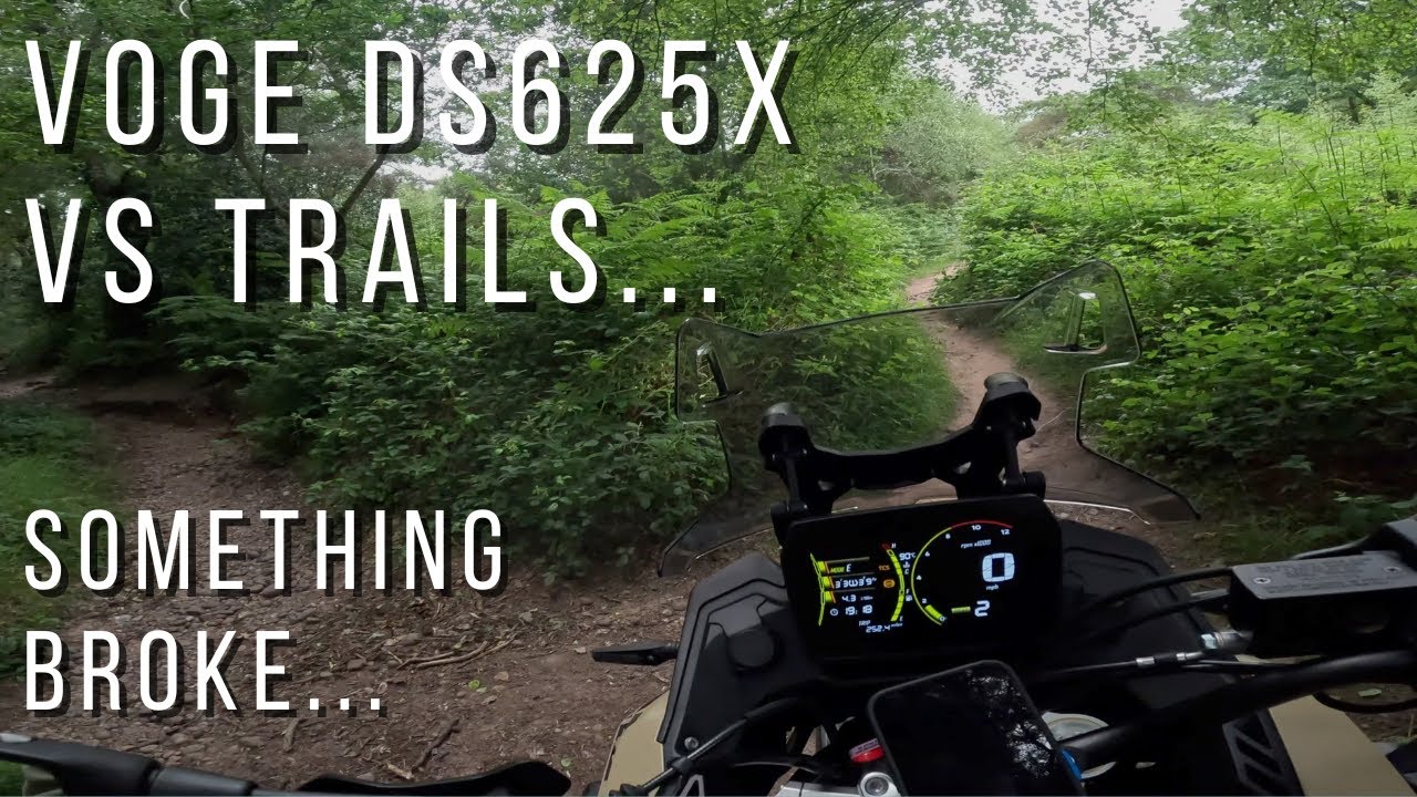 Broken?! Can the Voge DS625X Survive the Trails? | Devon Ride Gone Wrong | Devon Trail Riding