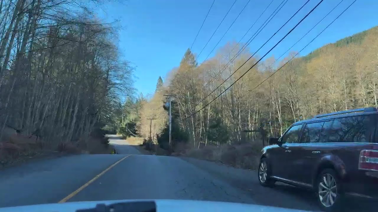 Driving Across Bowen Island | Snug Cove to Tunstall Bay Beach (Island Time - Winter 2025)