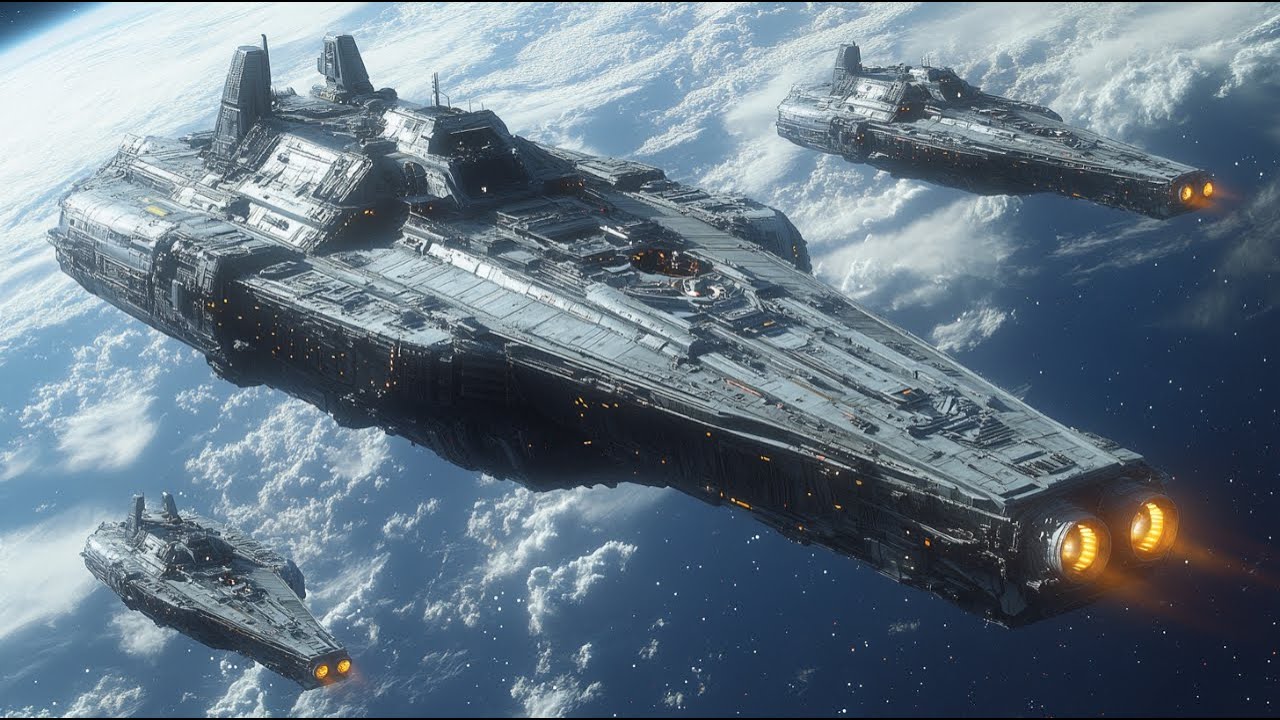 Sie eroberten mit Leichtigkeit Welten, bis ein einziges menschliches Schiff die Stellung hielt!