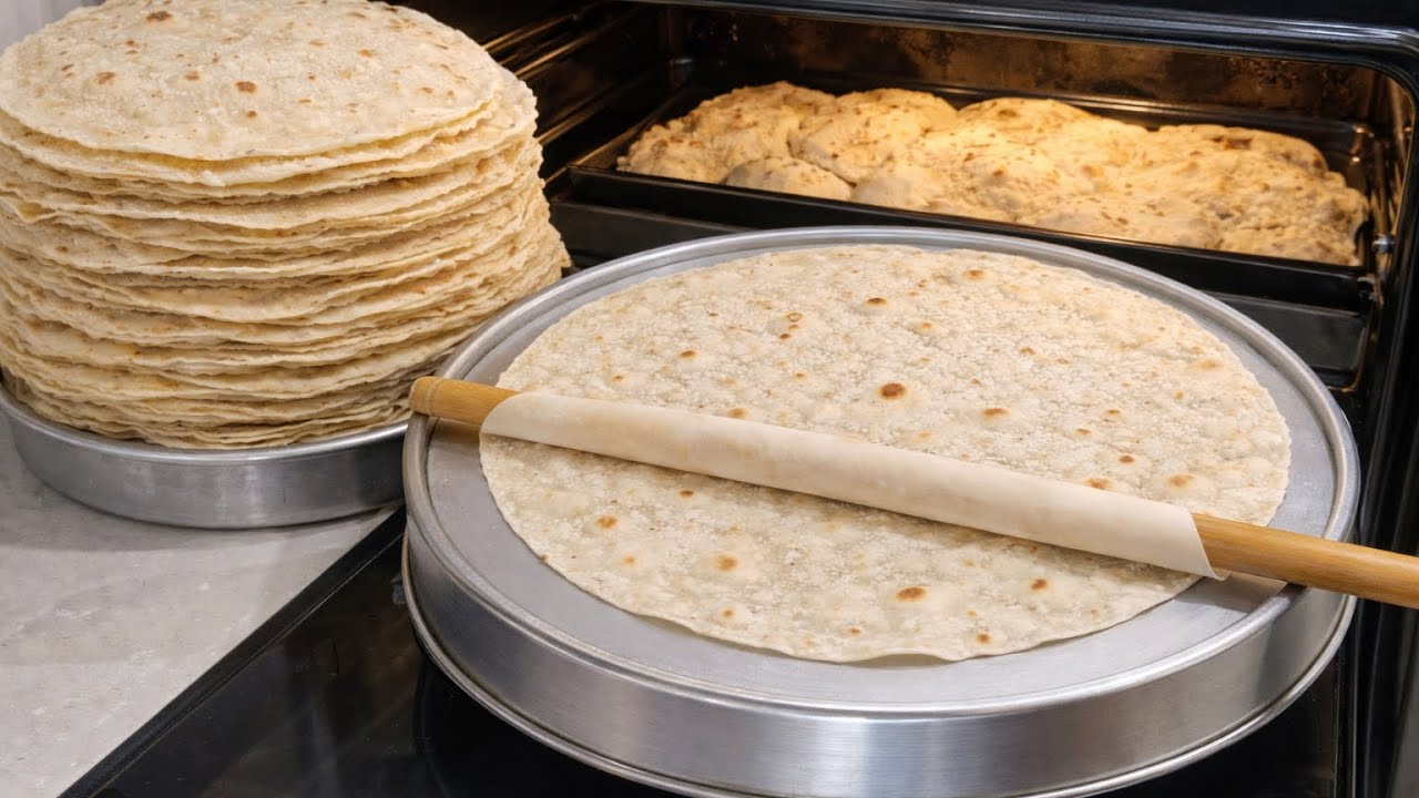Ramazandan önce 2 kere yapıyorum rahat ediyorum kolay lavaş yufka ekmek 