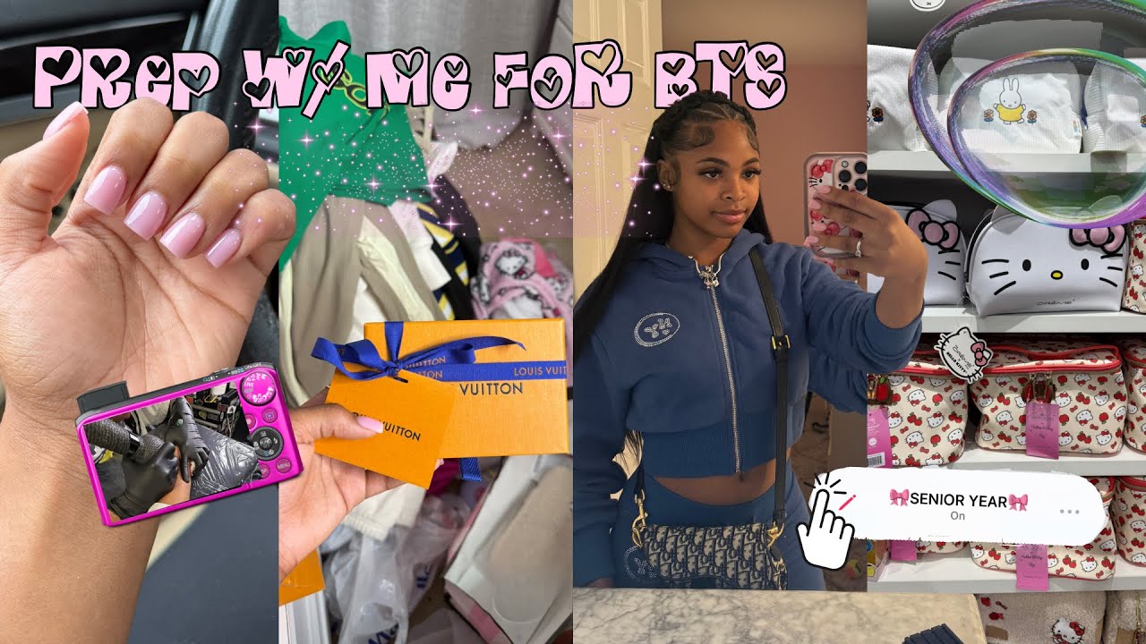 2025 BTS PREPARE W/ ME!( Nails, Lashes, Shopping, Etc.) + New Tattoo??🎀||ThatGurlGabrielle