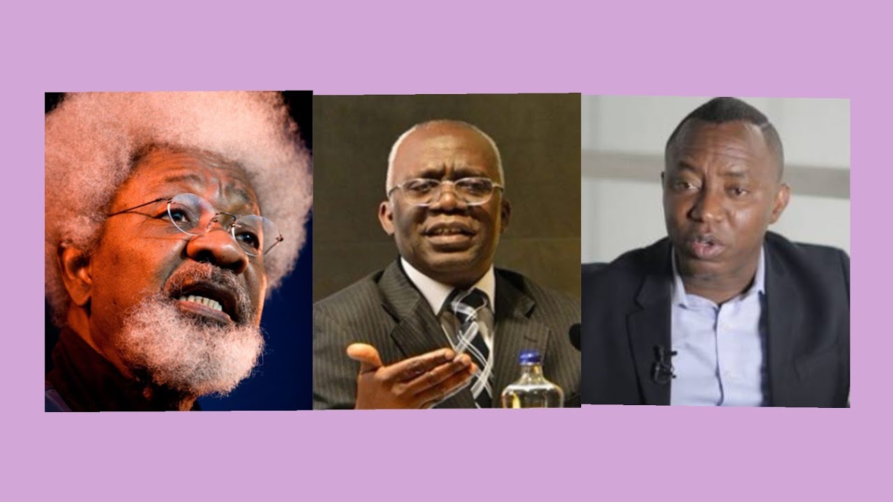 BREAKING! SOWORE: SOYINKA, FALANA, OTHERS STOPPED FROM PARTICIPATING BY ........