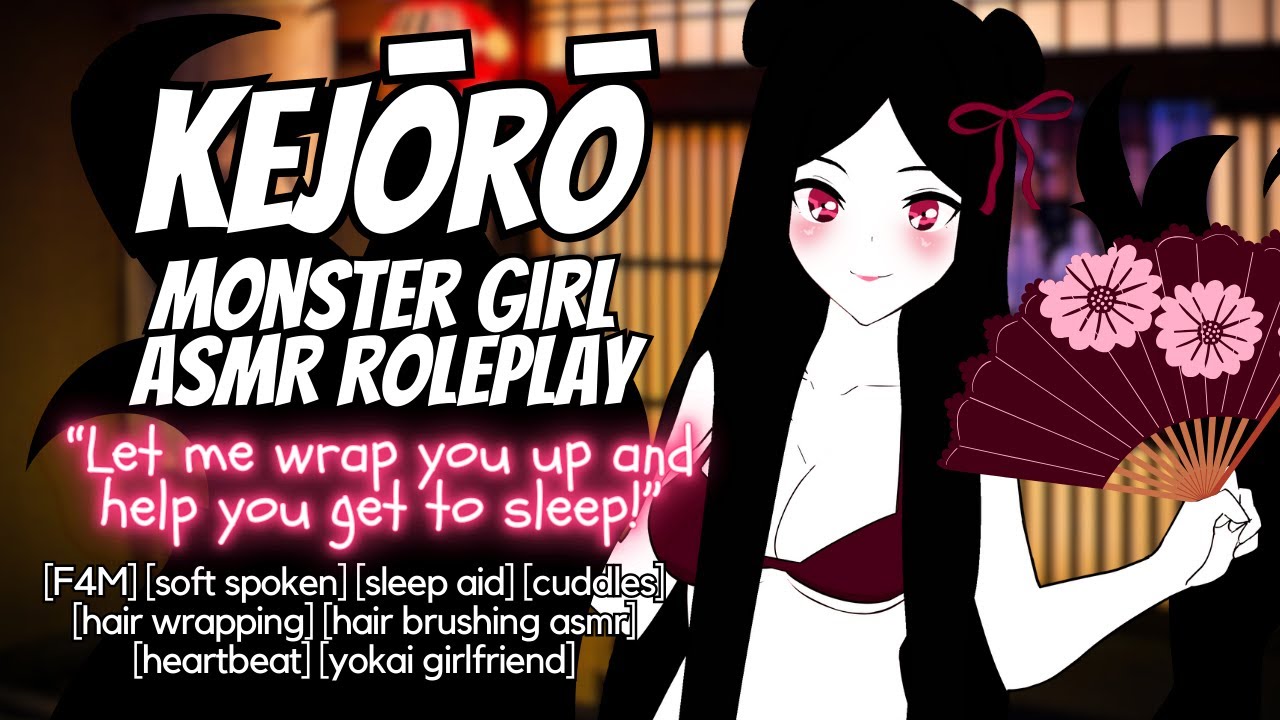 Kejōrō Girlfriend Wraps You In Her Hair to Sleep! 🌸 3Dio Binaural Monster Girl ASMR Roleplay