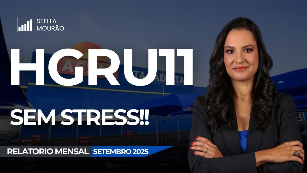 #HGRU11 -  TRANQUILIDADE TOTAL!