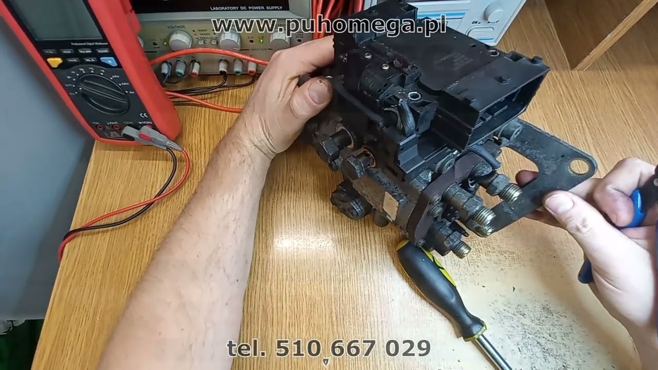 Psg16 demontaż sterownika, pompa wtryskowa bosch, saab, opel, astra, vectra, signum, zafira