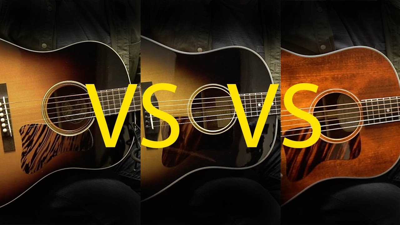 Collings CJ-35 vs Eastman E10SS vs Eastman E1SS-LTD CLA