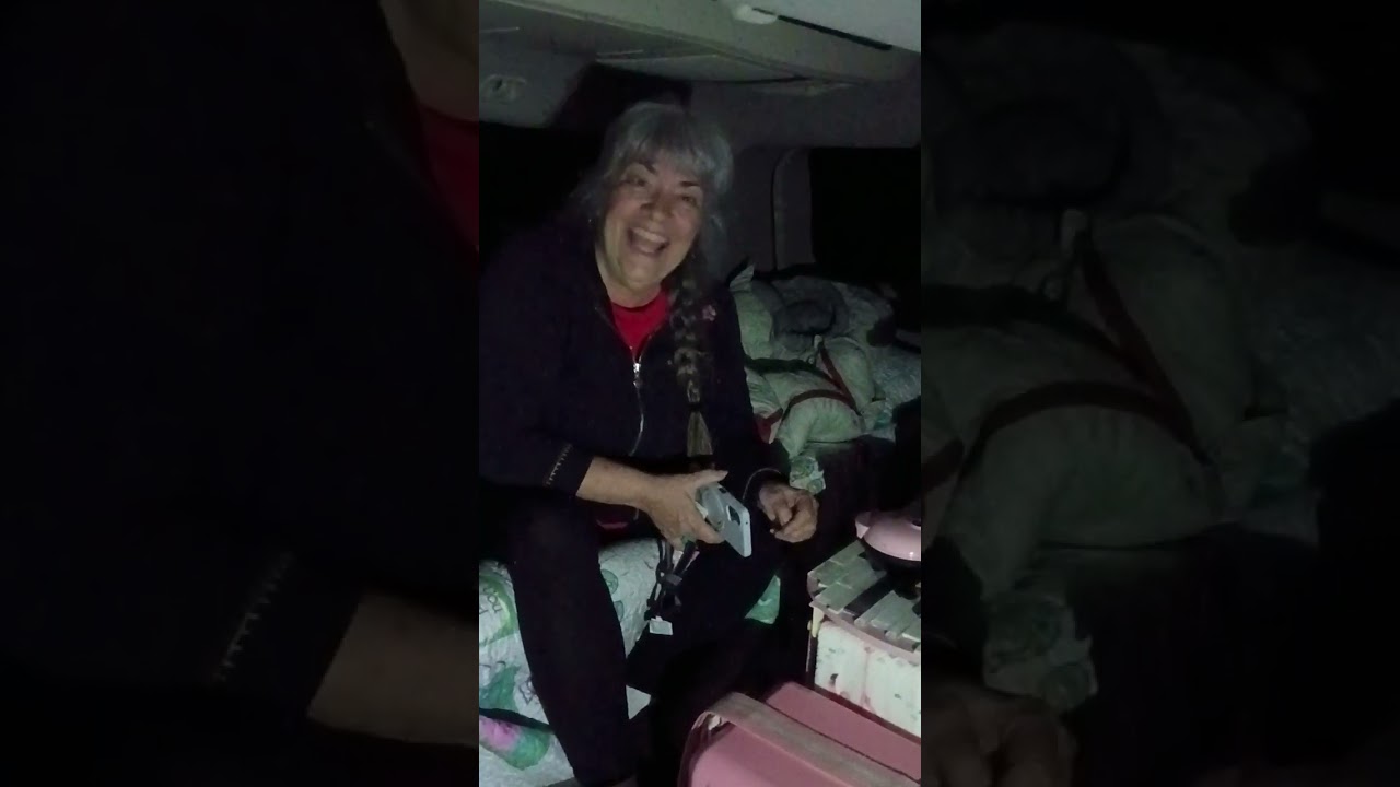 Cooking in a minivan
