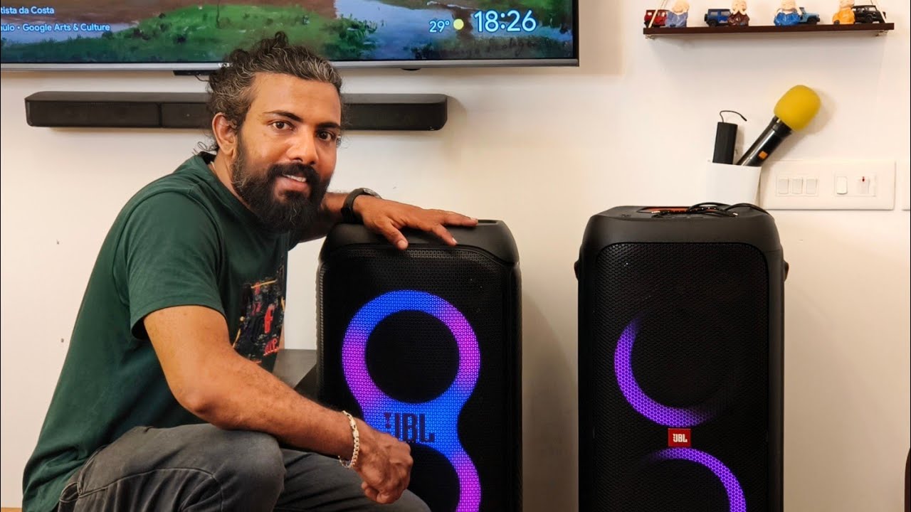 JBL party box 320 vs 310 side by side comparison
