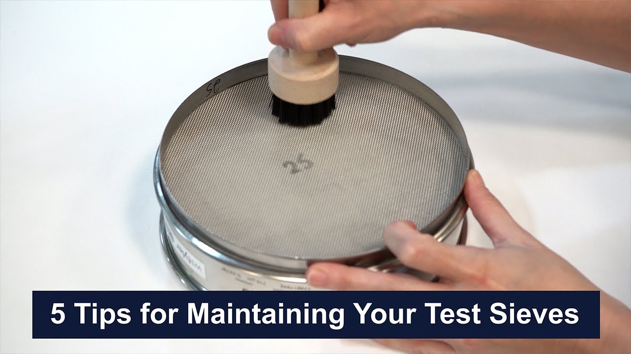 Maintaining Your Test Sieves (Cleaning, Standards, Certification)