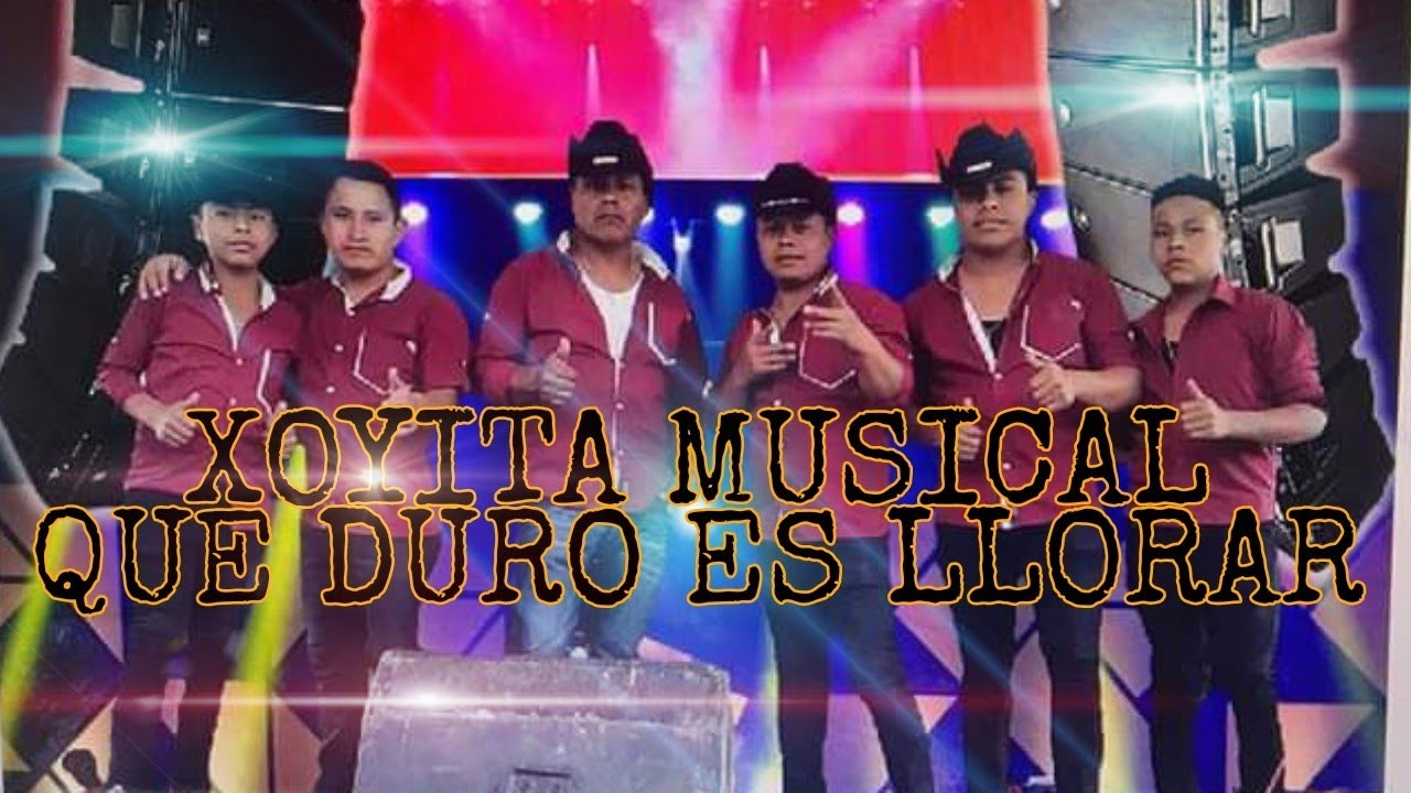XOYITA MUSICAL MIX QUE DURO ES LLORAR DESDE CIPRES 1 PACHALUM