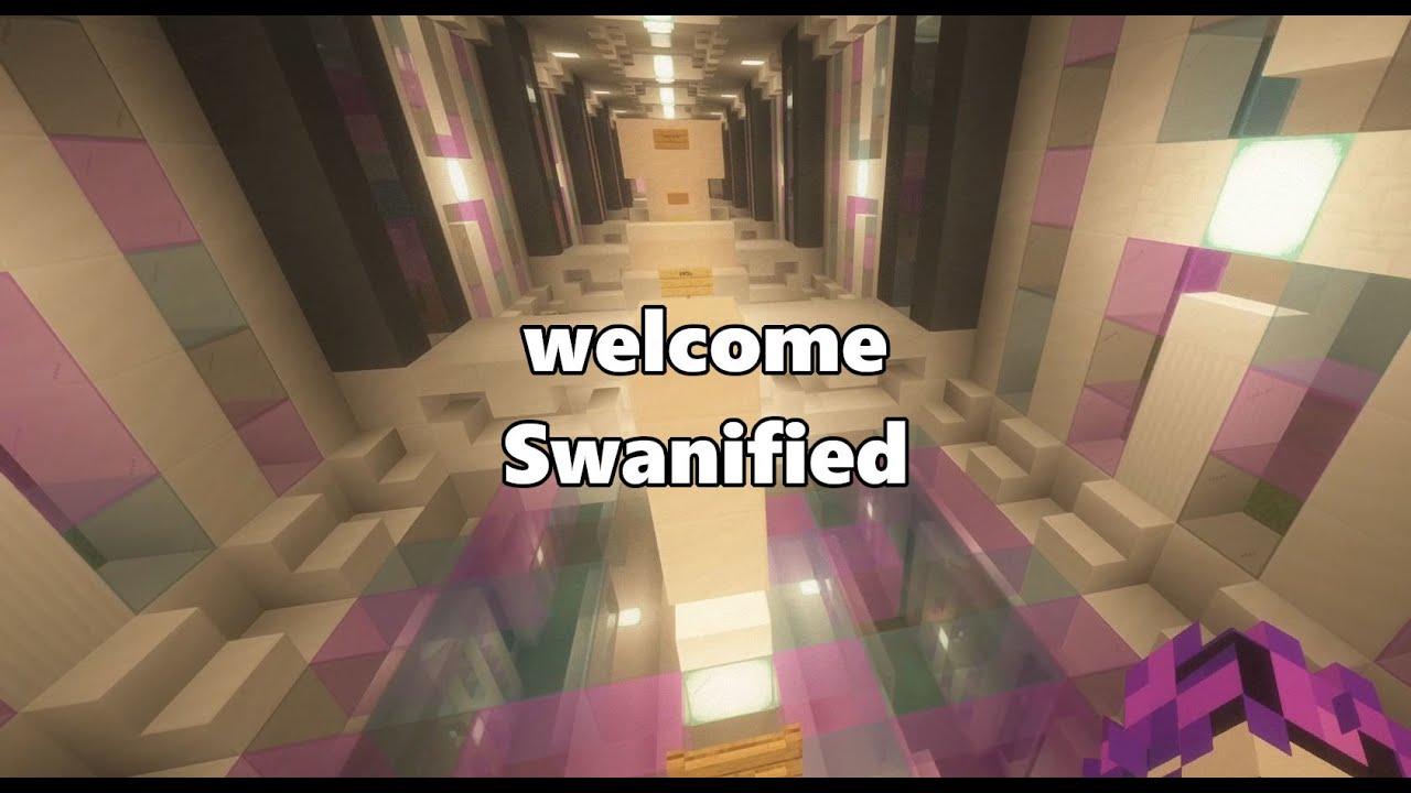 Parkour At Swanified's House #1 (FURRY) | Minecraft [Hypixel]
