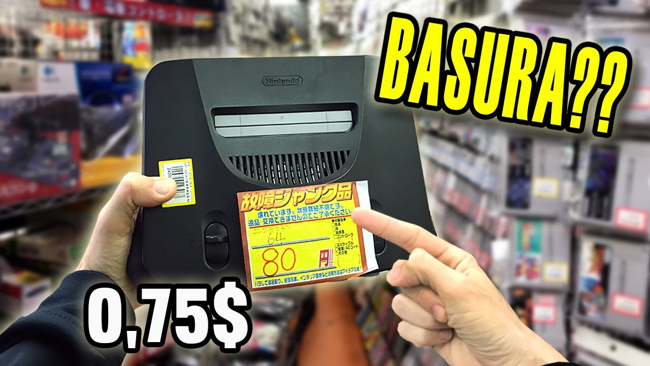 ESPECIAL NINTENDO 64 en JAPÓN|  LA MÁS BARATA | Juegos EXCLUSIVOS | PRECIOS CONSOLAS