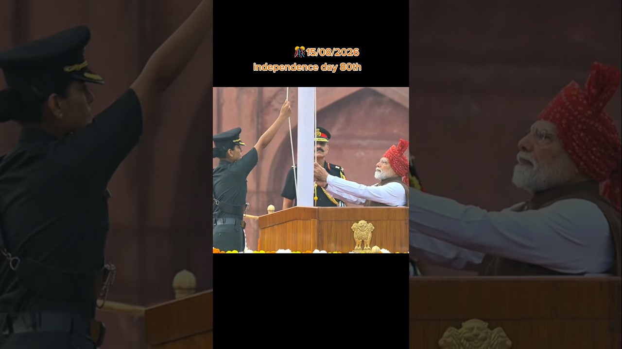 PM Modi 15 August Speech 2026 Live: As India celebrates its 80th Independence #pmmodi