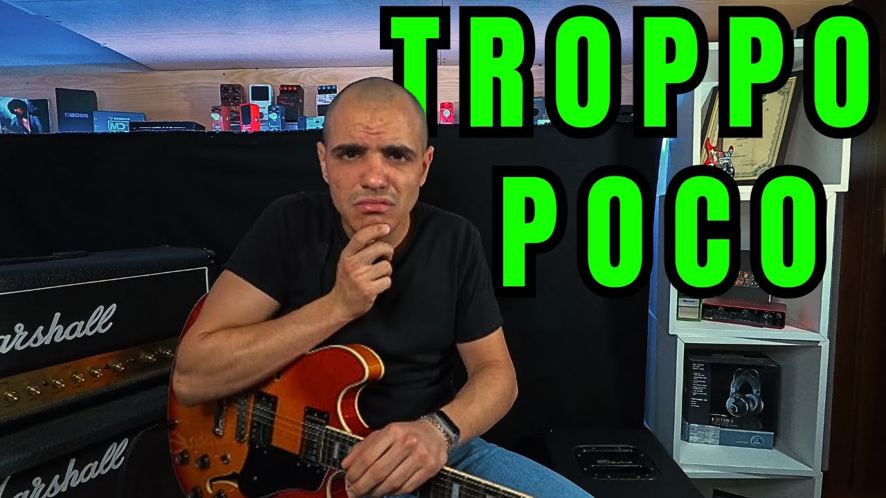 QUANTE ORE AL GIORNO STUDI CHITARRA? IO ERO ARRIVATO A 10