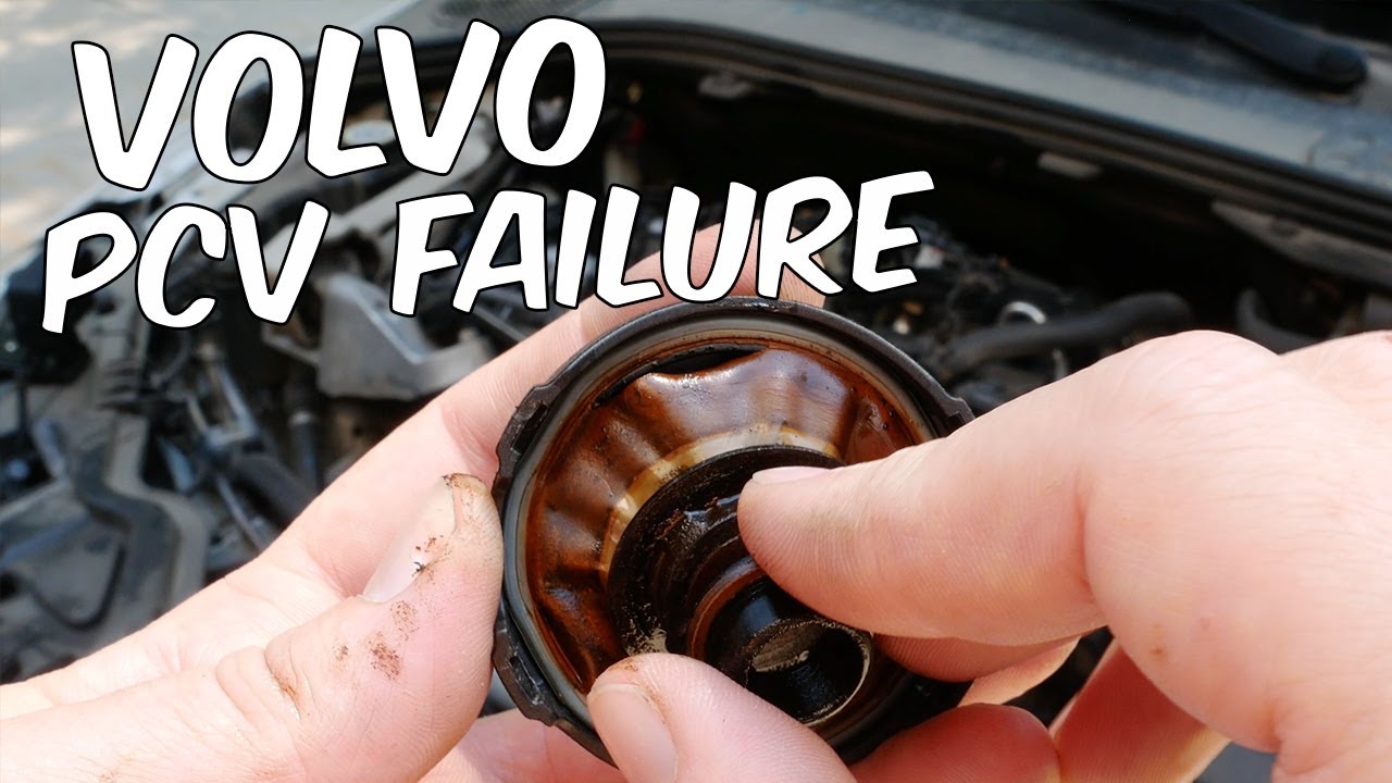 Как устранить визг двигателя — замена неисправного PCV Volvo — двигатель Volvo 2.0 Turbo