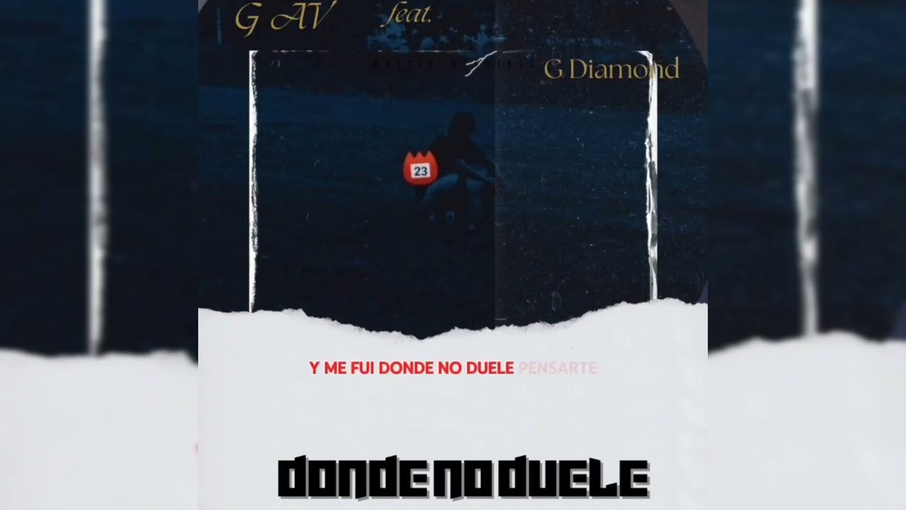 G Diamond - Donde No Duele [Audio Official Liryc] 