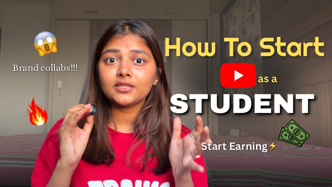 Start a YouTube Channel as a Student (10th/11th/12th) 📚 Start Early‼️Earn Early💸💰#studychannel